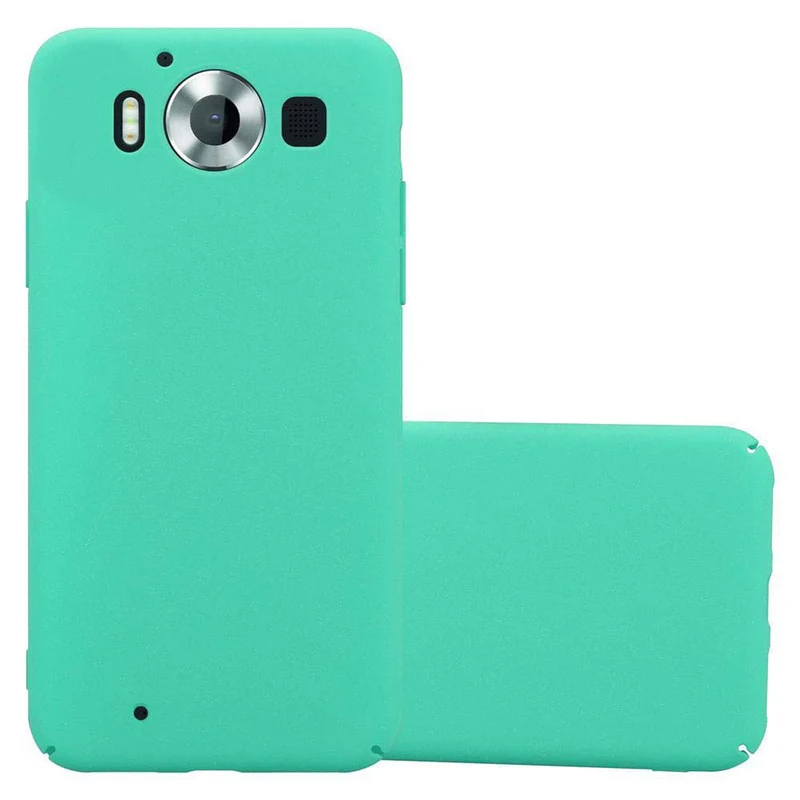 Cadorabo Hülle kompatibel mit Nokia Lumia 950 Hard Case Schutzhülle in Frosted Optik gegen Kratzer und Stöße