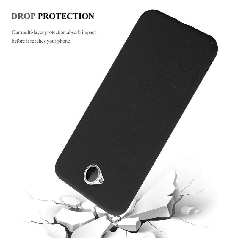 Cadorabo Hülle kompatibel mit Nokia Lumia 650 Hard Case Schutzhülle in Frosted Optik gegen Kratzer und Stöße