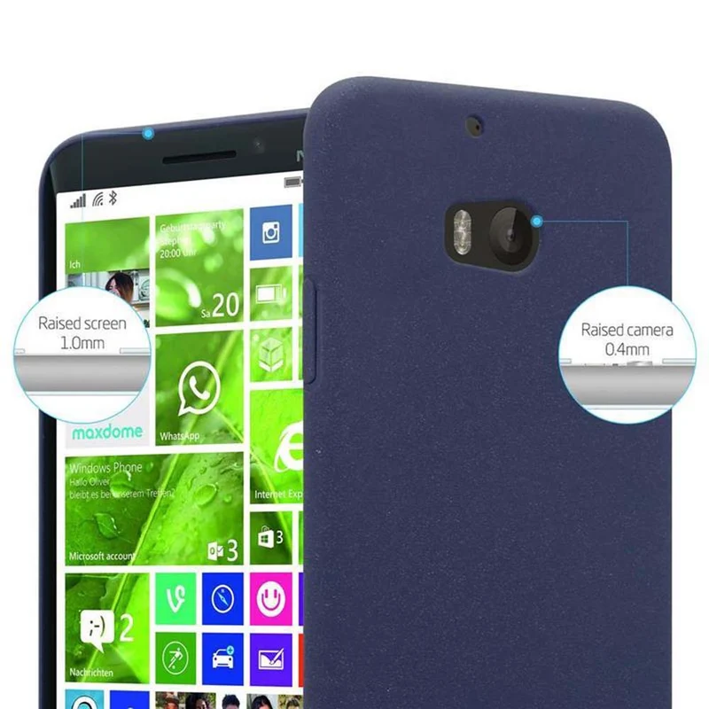 Cadorabo Hülle kompatibel mit Nokia Lumia 929 / 930 Hard Case Schutzhülle in Frosted Optik gegen Kratzer und Stöße