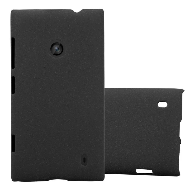 Cadorabo Hülle kompatibel mit Nokia Lumia 520 / 521 Hard Case Schutzhülle in Frosted Optik gegen Kratzer und Stöße