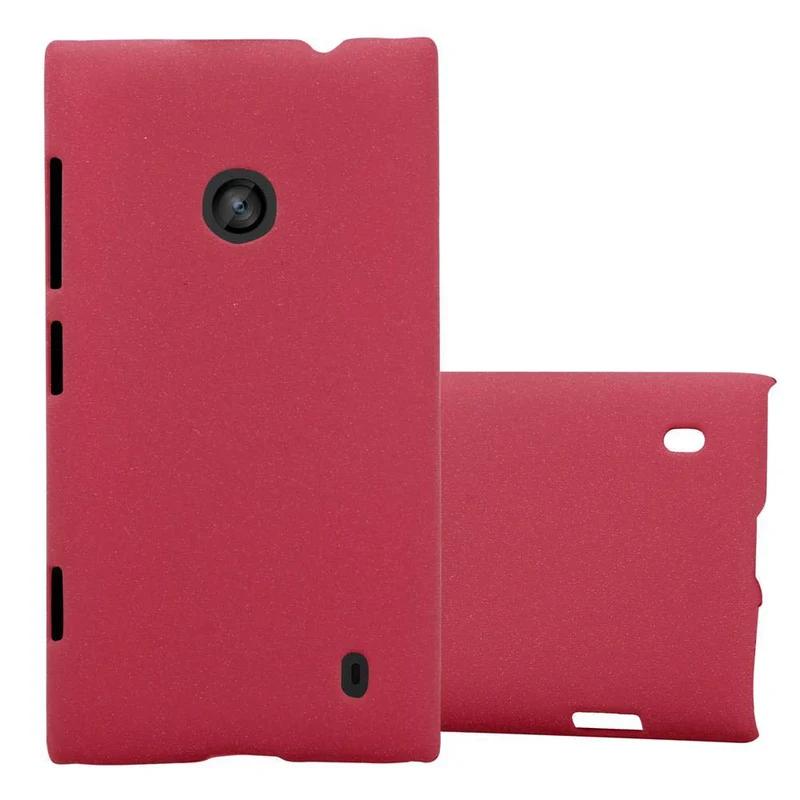 Cadorabo Hülle kompatibel mit Nokia Lumia 520 / 521 Hard Case Schutzhülle in Frosted Optik gegen Kratzer und Stöße