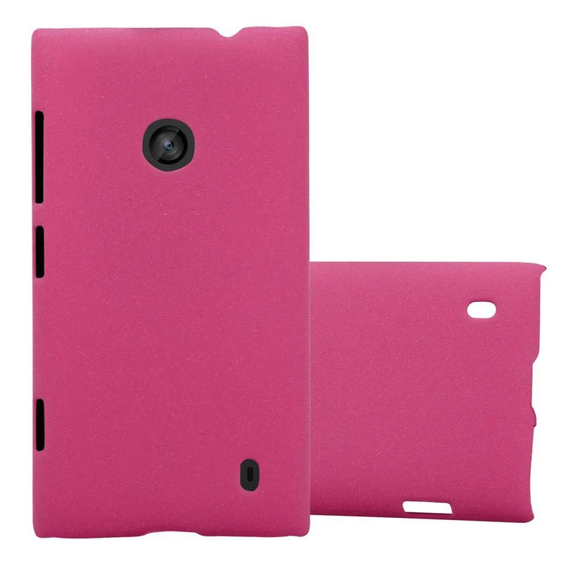 Cadorabo Hülle kompatibel mit Nokia Lumia 520 / 521 Hard Case Schutzhülle in Frosted Optik gegen Kratzer und Stöße