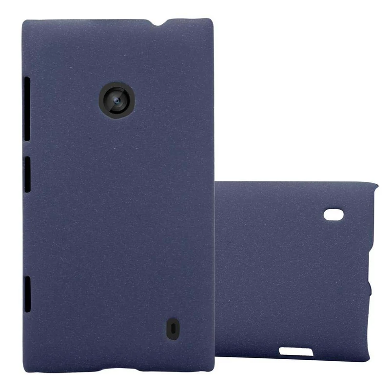 Cadorabo Hülle kompatibel mit Nokia Lumia 520 / 521 Hard Case Schutzhülle in Frosted Optik gegen Kratzer und Stöße