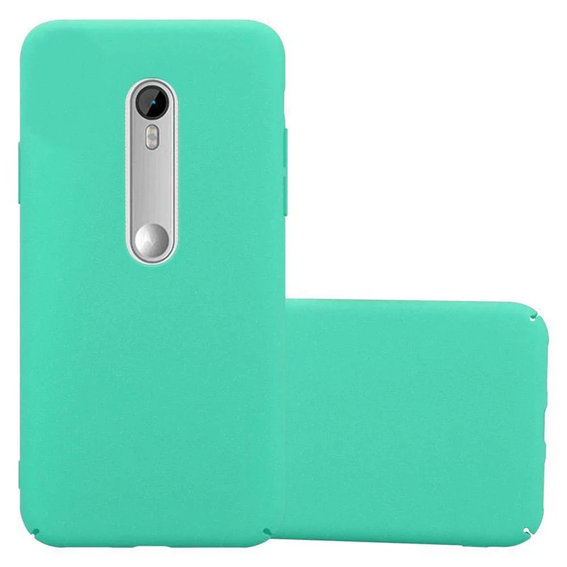 Cadorabo Hülle kompatibel mit Motorola MOTO G3 Hard Case Schutzhülle in Frosted Optik gegen Kratzer und Stöße