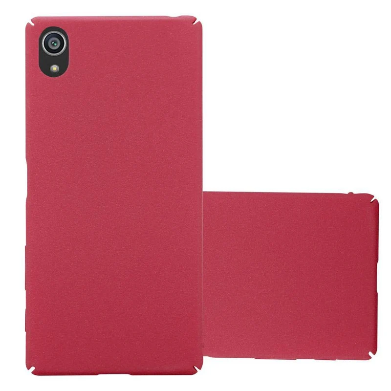 Cadorabo Hülle kompatibel mit Sony Xperia Z5 Hard Case Schutzhülle in Frosted Optik gegen Kratzer und Stöße