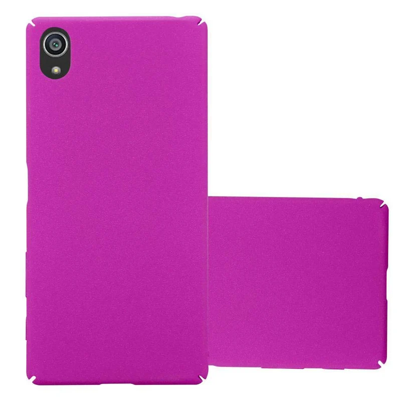 Cadorabo Hülle kompatibel mit Sony Xperia Z5 Hard Case Schutzhülle in Frosted Optik gegen Kratzer und Stöße