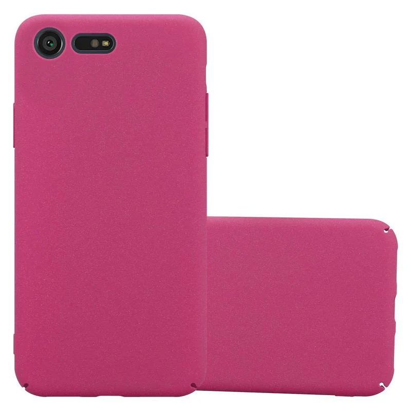 Cadorabo Hülle kompatibel mit Sony Xperia X COMPACT Hard Case Schutzhülle in Frosted Optik gegen Kratzer und Stöße