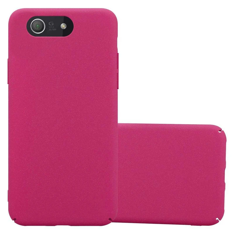 Cadorabo Hülle kompatibel mit Sony Xperia Z3 COMPACT Hard Case Schutzhülle in Frosted Optik gegen Kratzer und Stöße