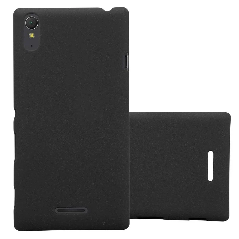 Cadorabo Hülle kompatibel mit Sony Xperia T3 Hard Case Schutzhülle in Frosted Optik gegen Kratzer und Stöße