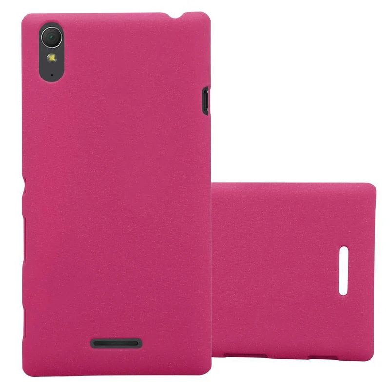 Cadorabo Hülle kompatibel mit Sony Xperia T3 Hard Case Schutzhülle in Frosted Optik gegen Kratzer und Stöße