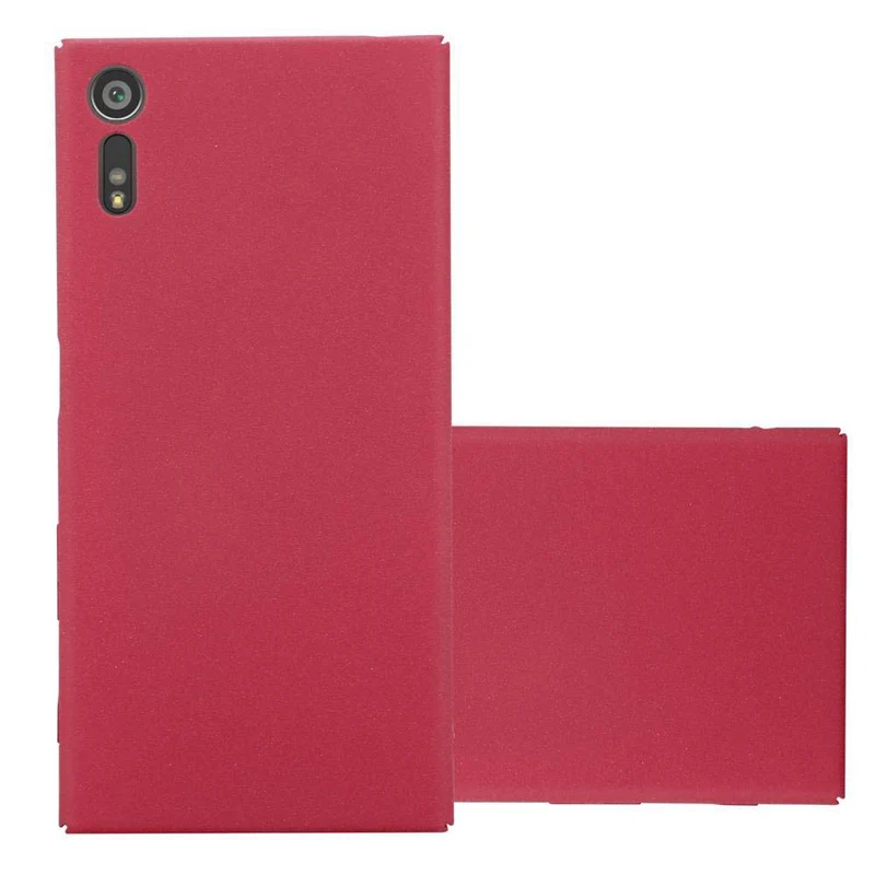 Cadorabo Hülle kompatibel mit Sony Xperia XZ / XZs Hard Case Schutzhülle in Frosted Optik gegen Kratzer und Stöße
