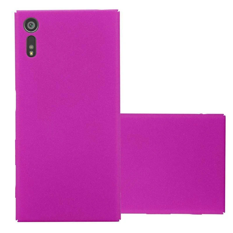 Cadorabo Hülle kompatibel mit Sony Xperia XZ / XZs Hard Case Schutzhülle in Frosted Optik gegen Kratzer und Stöße