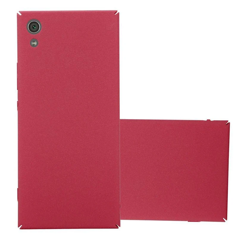 Cadorabo Hülle kompatibel mit Sony Xperia XA1 Hard Case Schutzhülle in Frosted Optik gegen Kratzer und Stöße
