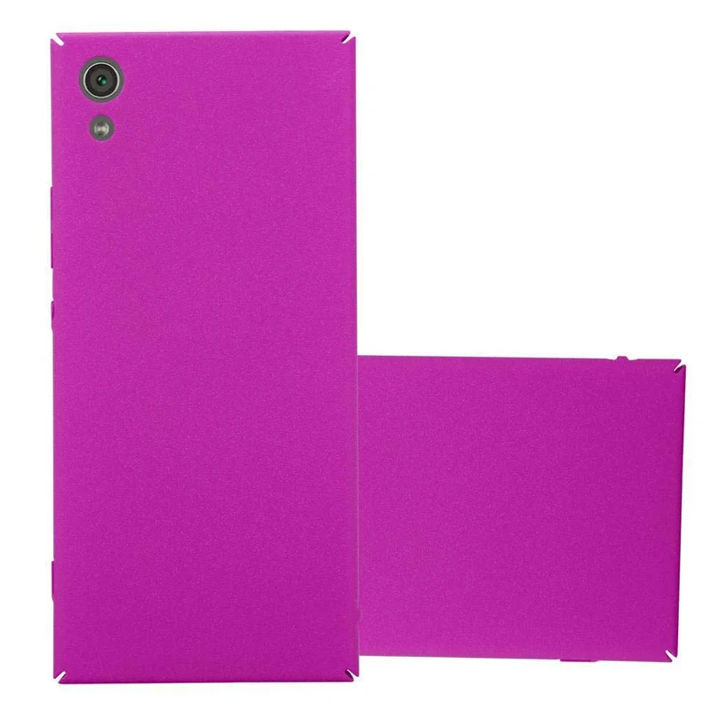 Cadorabo Hülle kompatibel mit Sony Xperia XA1 Hard Case Schutzhülle in Frosted Optik gegen Kratzer und Stöße