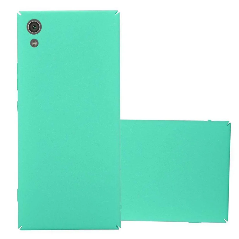 Cadorabo Hülle kompatibel mit Sony Xperia XA1 Hard Case Schutzhülle in Frosted Optik gegen Kratzer und Stöße