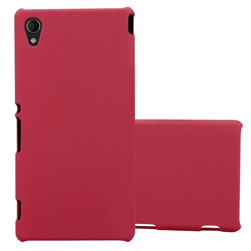 Cadorabo Hülle kompatibel mit Sony Xperia M4 AQUA Hard Case Schutzhülle in Frosted Optik gegen Kratzer und Stöße