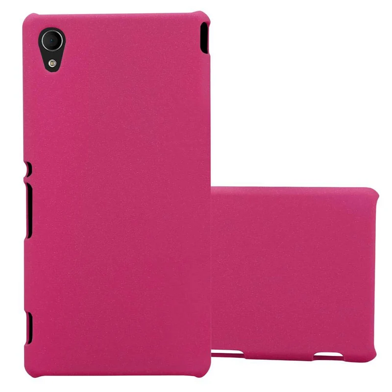 Cadorabo Hülle kompatibel mit Sony Xperia M4 AQUA Hard Case Schutzhülle in Frosted Optik gegen Kratzer und Stöße