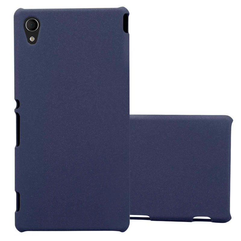 Cadorabo Hülle kompatibel mit Sony Xperia M4 AQUA Hard Case Schutzhülle in Frosted Optik gegen Kratzer und Stöße