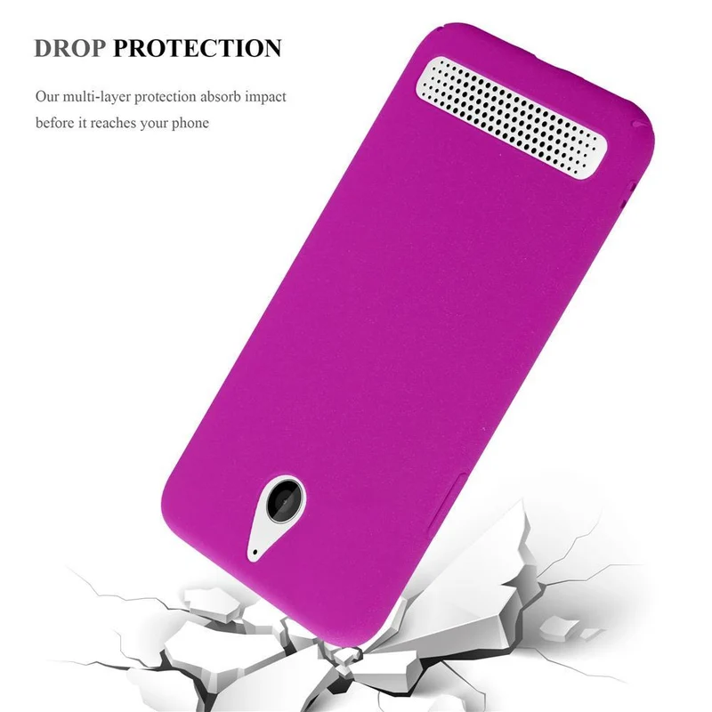 Cadorabo Hülle kompatibel mit Sony Xperia E1 Hard Case Schutzhülle in Frosted Optik gegen Kratzer und Stöße