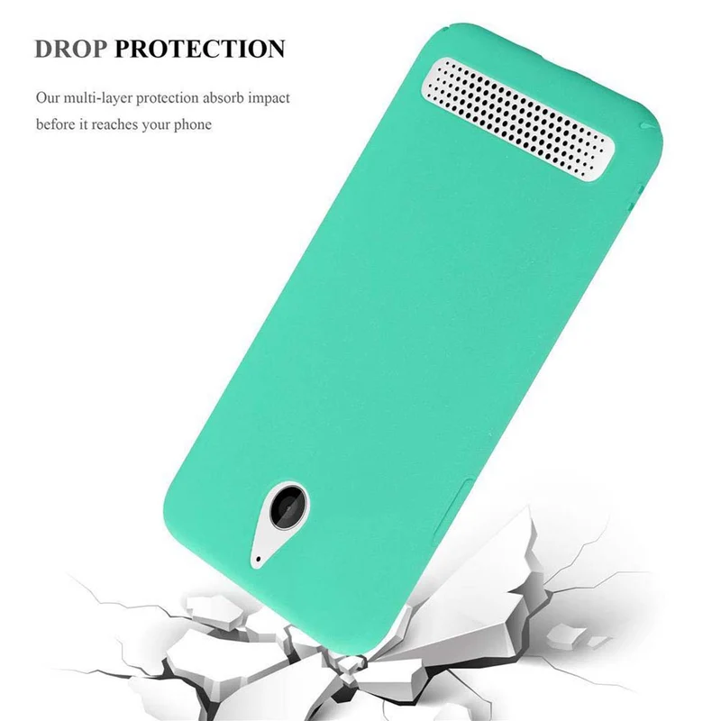 Cadorabo Hülle kompatibel mit Sony Xperia E1 Hard Case Schutzhülle in Frosted Optik gegen Kratzer und Stöße