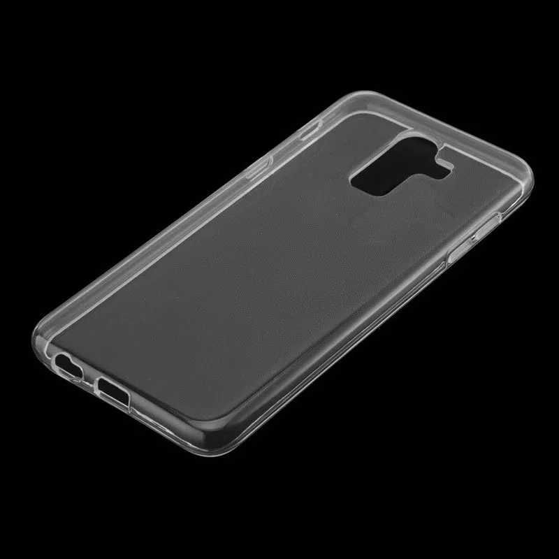 Cadorabo Hülle kompatibel mit Samsung Galaxy J8 2018 Schutzhülle aus flexiblem TPU Silikon