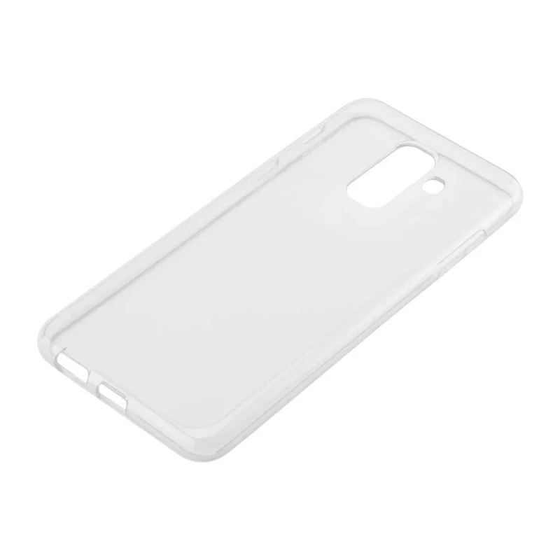 Cadorabo Hülle kompatibel mit Samsung Galaxy A6 PLUS 2018 Schutzhülle aus flexiblem TPU Silikon