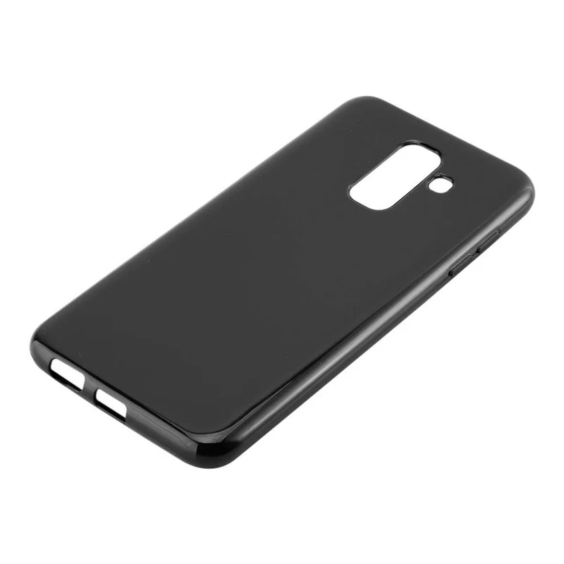 Cadorabo Hülle kompatibel mit Samsung Galaxy A6 PLUS 2018 Schutzhülle aus flexiblem TPU Silikon