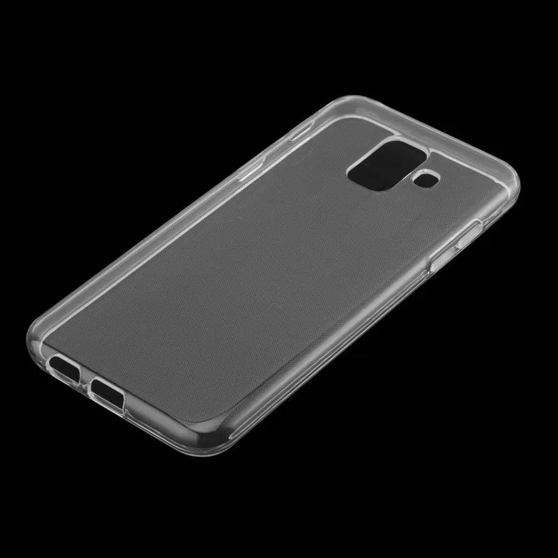 Cadorabo Hülle kompatibel mit Samsung Galaxy A6 2018 Schutzhülle aus flexiblem TPU Silikon
