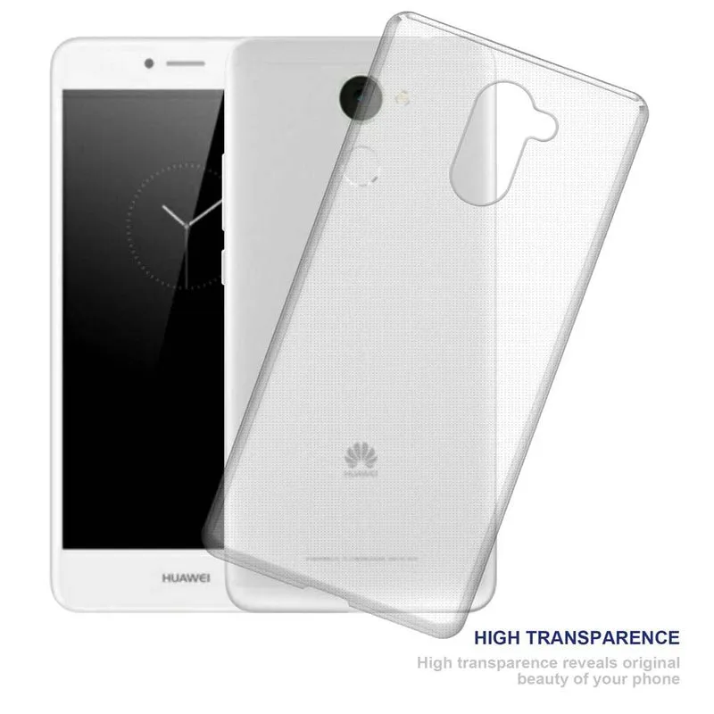 Cadorabo Hülle kompatibel mit Huawei Enjoy 7 PLUS Schutzhülle aus flexiblem TPU Silikon