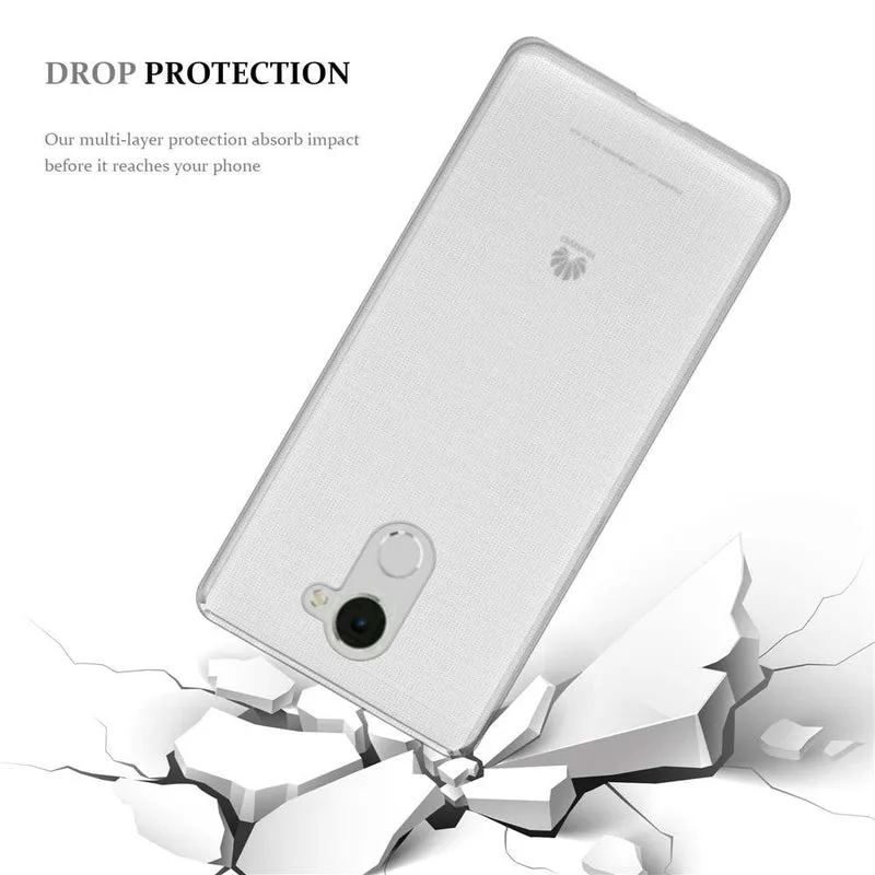 Cadorabo Hülle kompatibel mit Huawei Enjoy 7 PLUS Schutzhülle aus flexiblem TPU Silikon