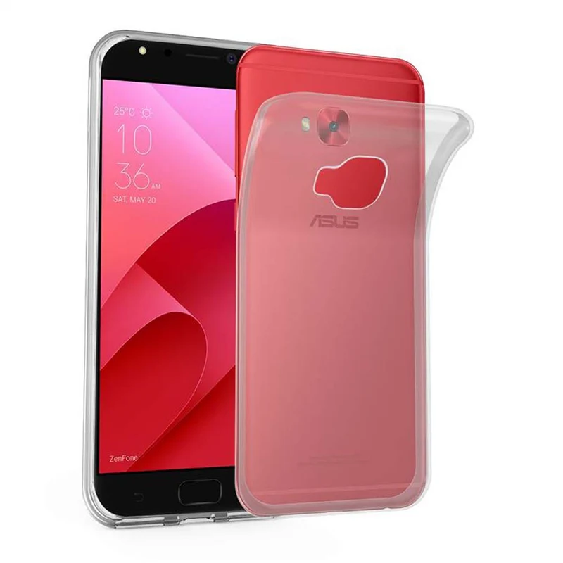 Cadorabo Hülle kompatibel mit Asus ZenFone 4 Selfie PRO Schutzhülle aus flexiblem TPU Silikon