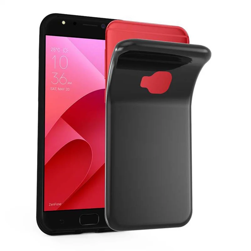 Cadorabo Hülle kompatibel mit Asus ZenFone 4 Selfie PRO Schutzhülle aus flexiblem TPU Silikon