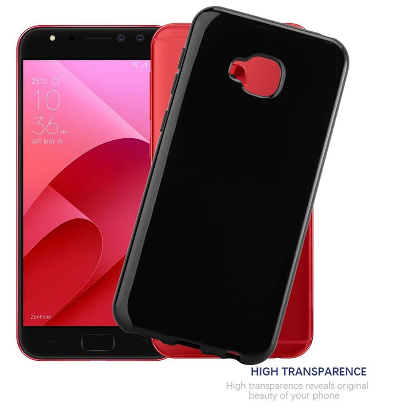 Cadorabo Hülle kompatibel mit Asus ZenFone 4 Selfie PRO Schutzhülle aus flexiblem TPU Silikon