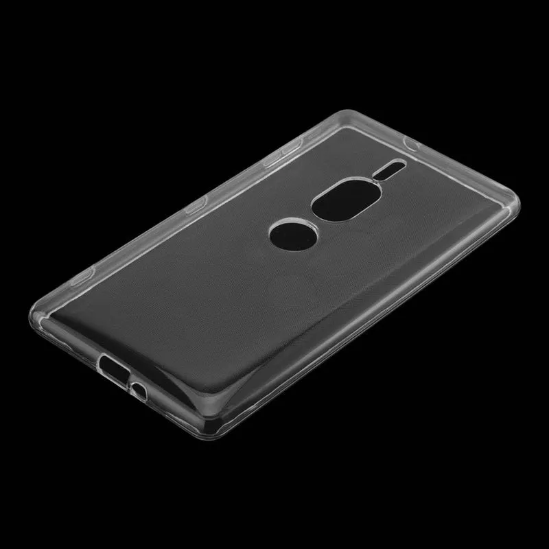 Cadorabo Hülle kompatibel mit Sony Xperia XZ2 PREMIUM Schutzhülle aus flexiblem TPU Silikon