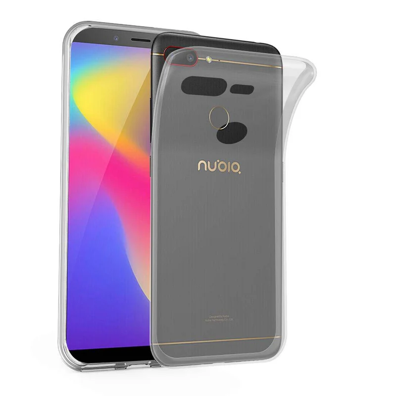 Cadorabo Hülle kompatibel mit ZTE Nubia N3 Schutzhülle aus flexiblem TPU Silikon