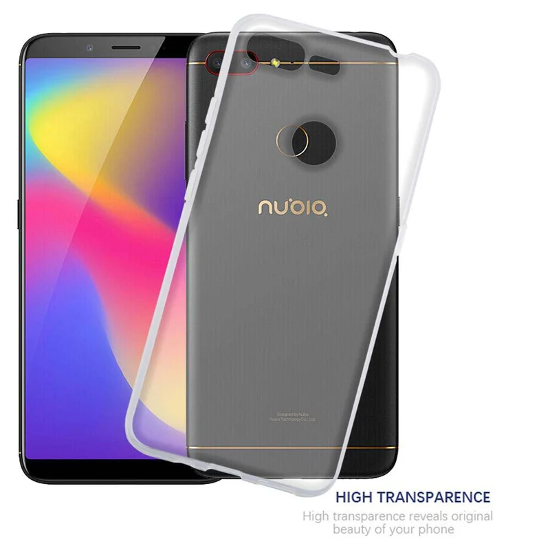 Cadorabo Hülle kompatibel mit ZTE Nubia N3 Schutzhülle aus flexiblem TPU Silikon