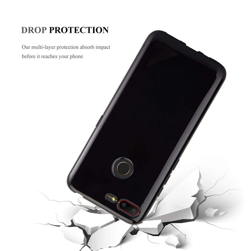 Cadorabo Hülle kompatibel mit ZTE Nubia N3 Schutzhülle aus flexiblem TPU Silikon