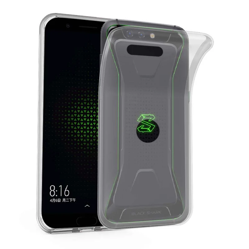 Cadorabo Hülle kompatibel mit Xiaomi BLACK SHARK Schutzhülle aus flexiblem TPU Silikon