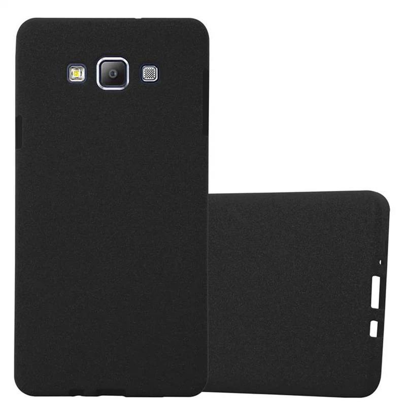 Cadorabo Hülle kompatibel mit Samsung Galaxy A7 2015 Schutzhülle aus flexiblem TPU Silikon