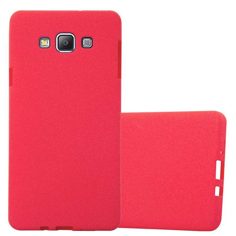 Cadorabo Hülle kompatibel mit Samsung Galaxy A7 2015 Schutzhülle aus flexiblem TPU Silikon