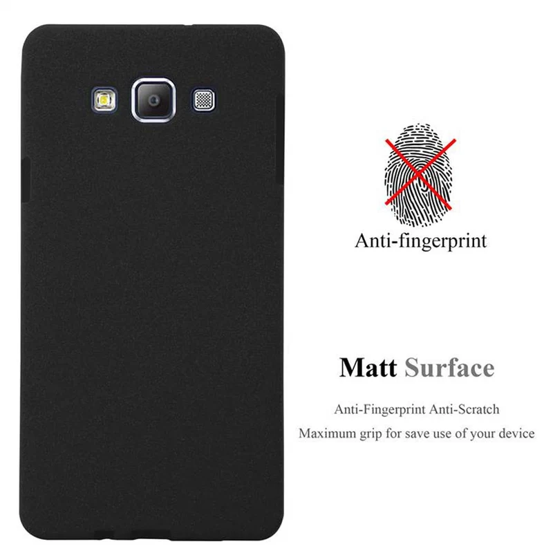 Cadorabo Hülle kompatibel mit Samsung Galaxy A7 2015 Schutzhülle aus flexiblem TPU Silikon