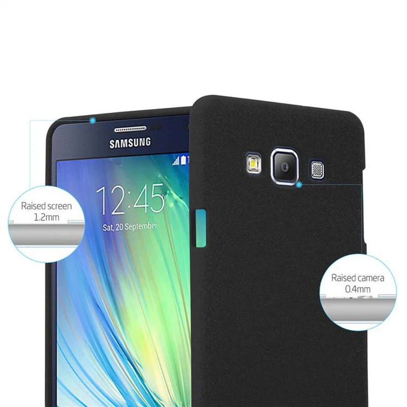 Cadorabo Hülle kompatibel mit Samsung Galaxy A7 2015 Schutzhülle aus flexiblem TPU Silikon