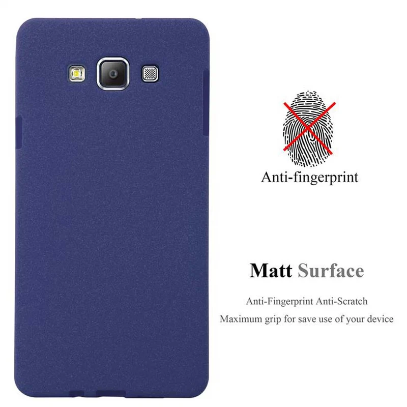 Cadorabo Hülle kompatibel mit Samsung Galaxy A7 2015 Schutzhülle aus flexiblem TPU Silikon