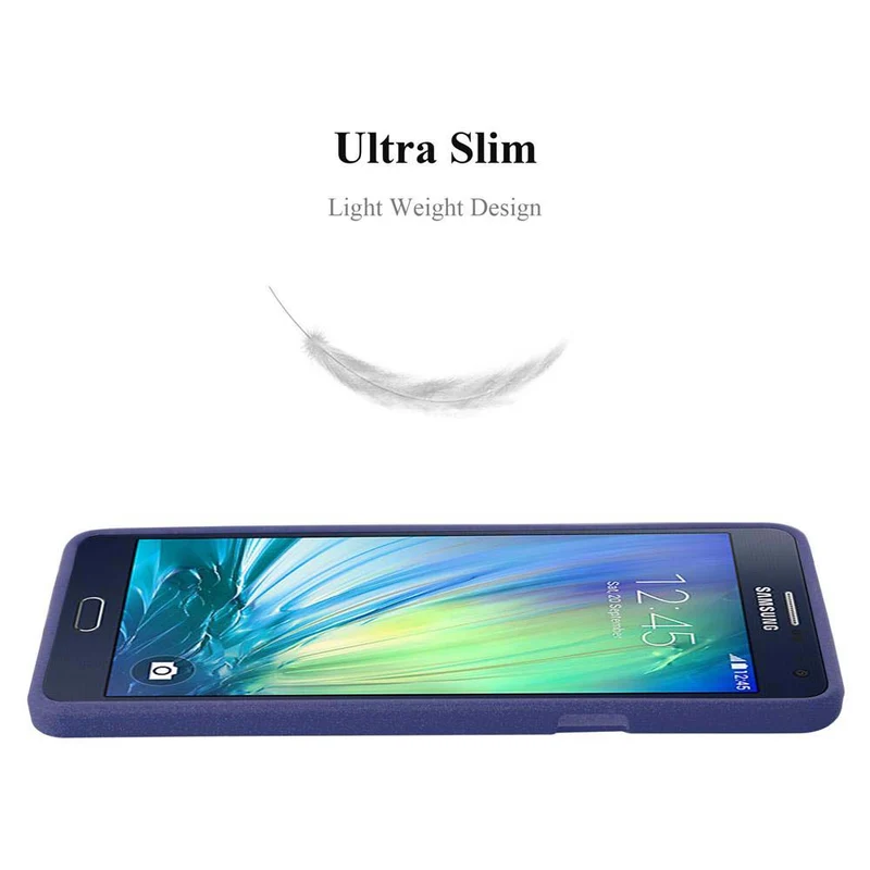 Cadorabo Hülle kompatibel mit Samsung Galaxy A7 2015 Schutzhülle aus flexiblem TPU Silikon