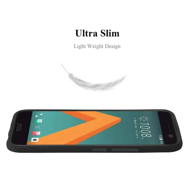 Cadorabo Hülle kompatibel mit HTC ONE M10 Schutzhülle aus flexiblem TPU Silikon