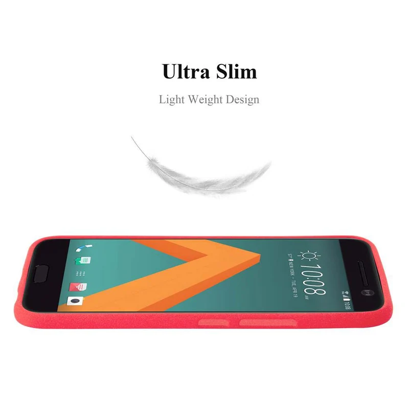 Cadorabo Hülle kompatibel mit HTC ONE M10 Schutzhülle aus flexiblem TPU Silikon