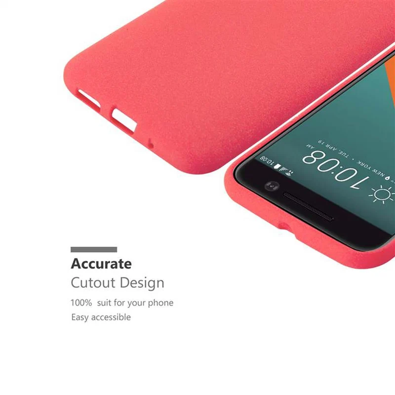 Cadorabo Hülle kompatibel mit HTC ONE M10 Schutzhülle aus flexiblem TPU Silikon