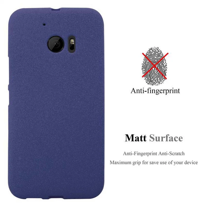 Cadorabo Hülle kompatibel mit HTC ONE M10 Schutzhülle aus flexiblem TPU Silikon