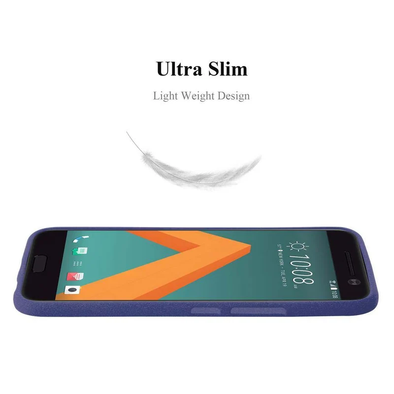 Cadorabo Hülle kompatibel mit HTC ONE M10 Schutzhülle aus flexiblem TPU Silikon