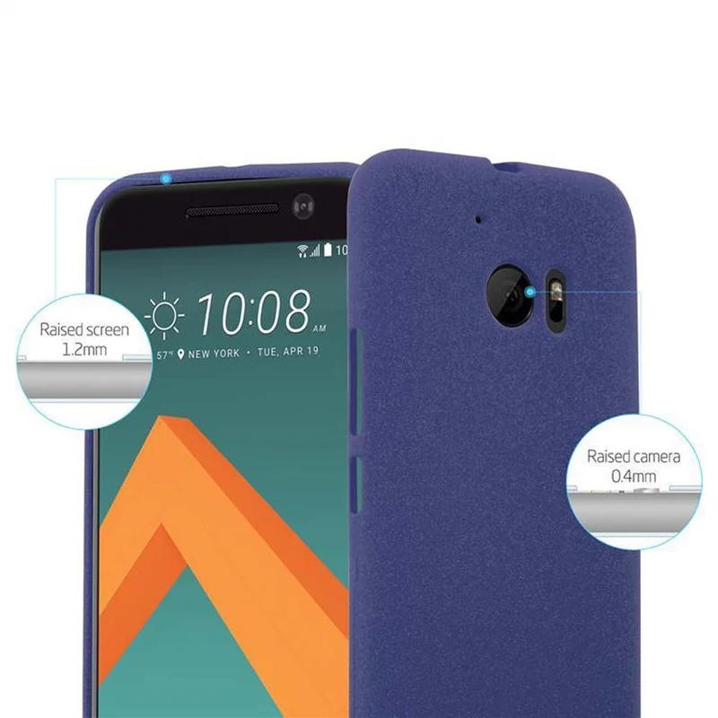 Cadorabo Hülle kompatibel mit HTC ONE M10 Schutzhülle aus flexiblem TPU Silikon